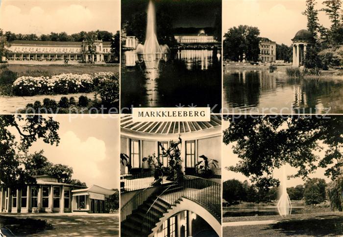 Markkleeberg HO Parkgaststaette Park Springbrunnen