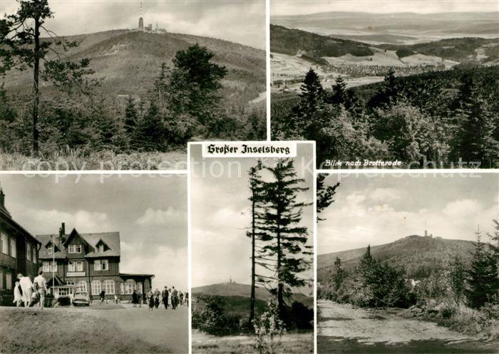 Grosser Inselsberg Brotterode Panoramen