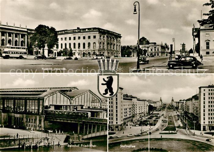 BERLIN  CITY Humboldt Universitaet Museum Deutsche Geschichte Staatsoper
