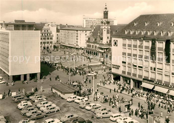 LEIPZIG Sachsen Marktplatz