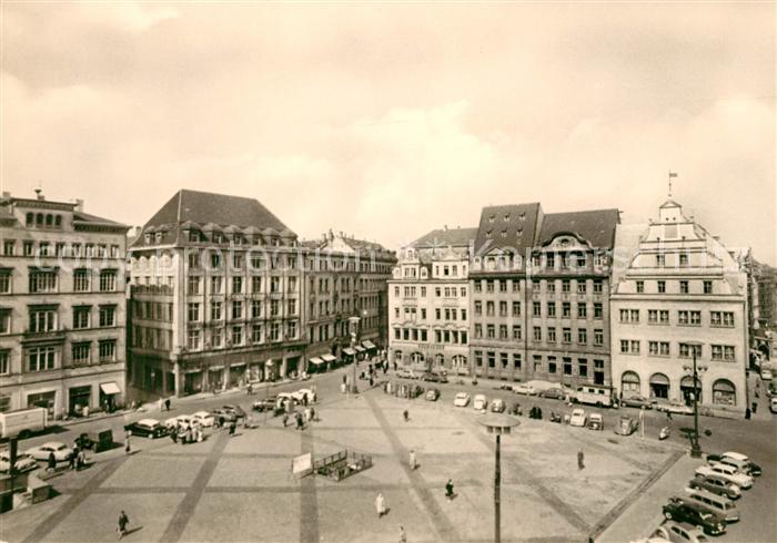 LEIPZIG Sachsen Marktplatz