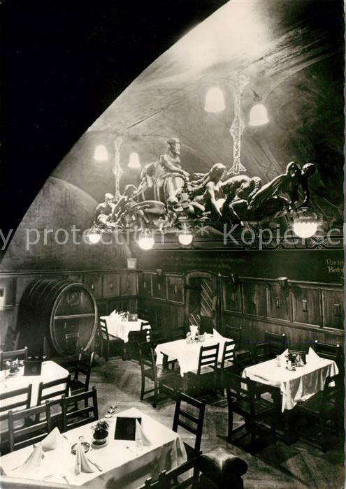 LEIPZIG Sachsen Auerbachs Keller Fasskeller Dr Faust Fassritt