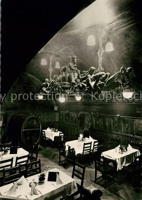 LEIPZIG Sachsen Auerbachs Keller Fasskeller Dr Faust Fassritt