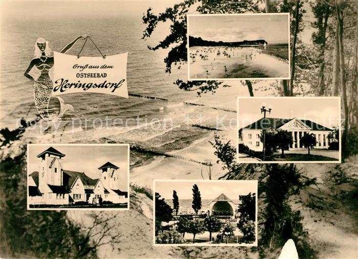 Heringsdorf Ostseebad Usedom Kurhaus Strand Konzerthalle