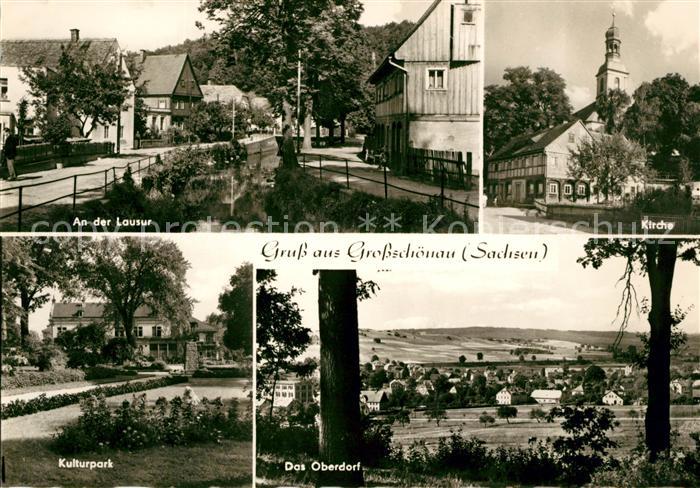 Grossschoenau Sachsen Lausur Kirche Kulturpark Oberdorf