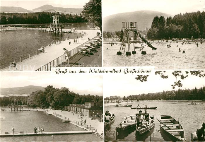 Grossschoenau Sachsen Waldstrandbad