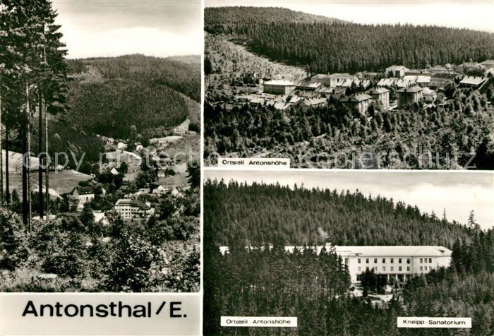 Antonsthal Erzgebirge Antonshoehe Kneipp Sanatorium
