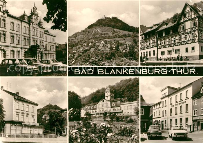 Bad Blankenburg FDGB Erholungsheime Magnus Poser Albert Haehnel Greifenstein