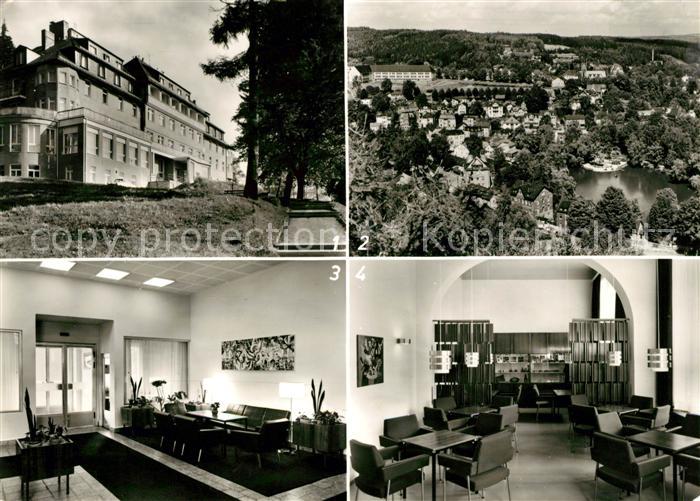 Bad Elster Klinik Albert Funk Eingangshalle Lesezimmer