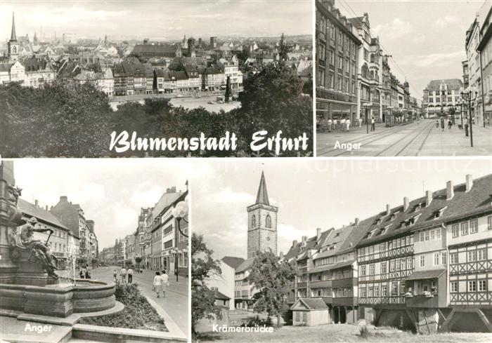 Erfurt Anger Kraemerbruecke