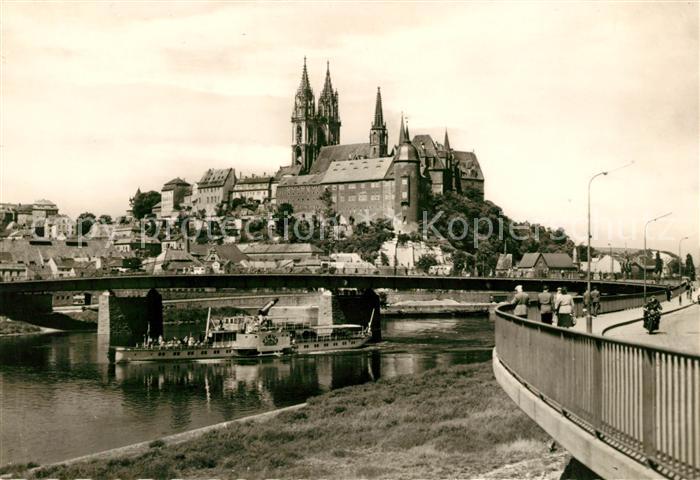 Meissen Elbe Sachsen Albrechtsburg Dom