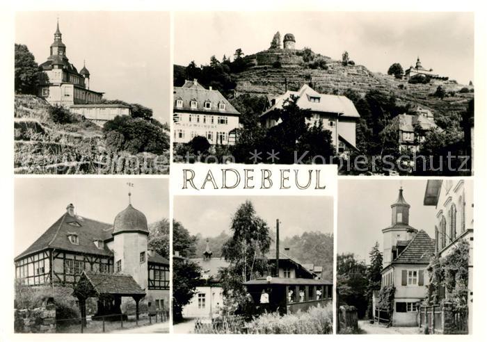 Radebeul Schloss Stadtansichten