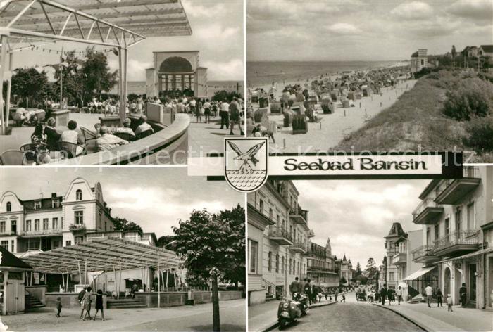 Bansin Ostseebad Strand Promenade