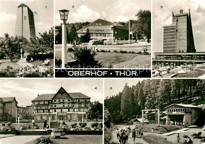 Oberhof Thueringen Gasthaus Oberer Hals Interhotel Panorama
