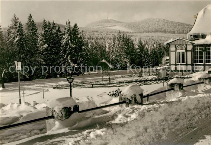 Schierke Harz Promenade Winter