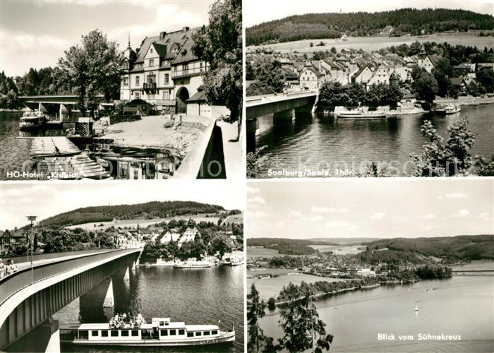 Saalburg Saale HO Hotel Kranich Bruecke