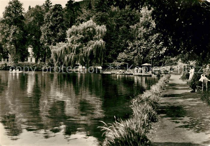 Georgenthal Gotha Promenade Gondelteich
