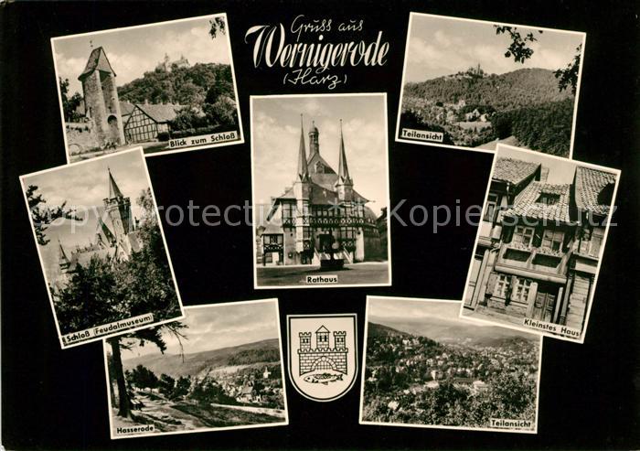 Wernigerode Harz Schloss Rathaus Kleinstes Haus Hesserode