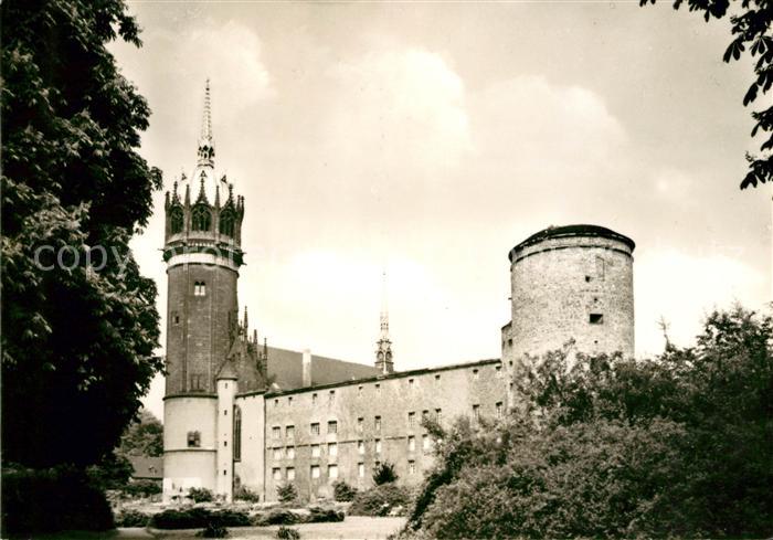 Wittenberg Lutherstadt Schloss Schlosskirche