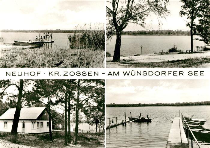 Neuhof Zossen Wuensdorfer See Bungalow Braunkohlenwerk Troebitz