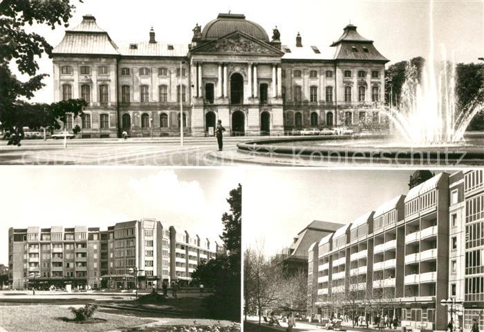 DRESDEN Elbe Japanisches Palais Strasse der Befreiung