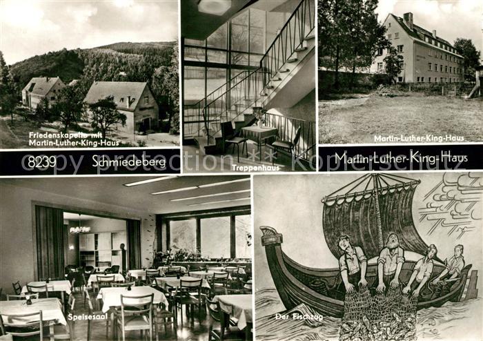 Schmiedeberg  Dippoldiswalde Friedenskapelle Martin Luther King Haus Treppenhaus