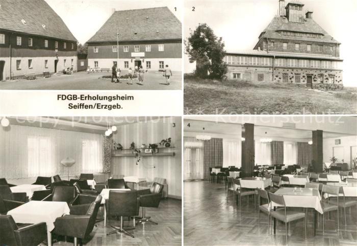 Seiffen Erzgebirge FDGB Erholungsheim Schwartenberg Baude