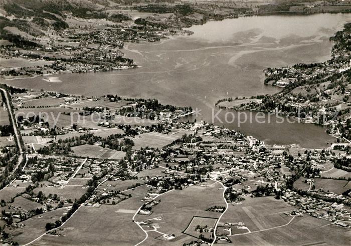 Tegernsee Fliegeraufnahme