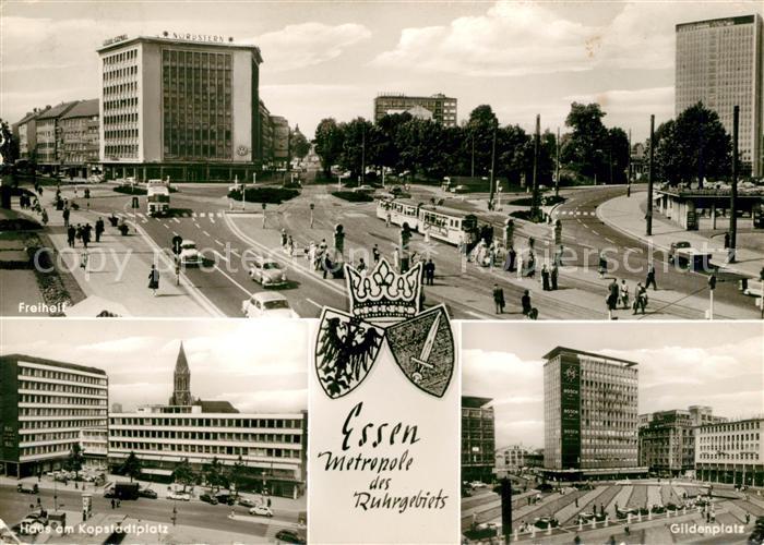 Essen Ruhr Haus am Kopstadtplatz Gildenplatz Freiheit
