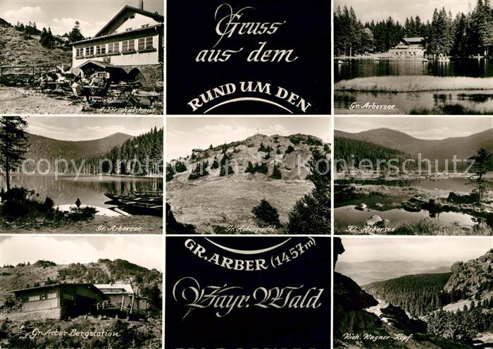 Arber Arbersee Bergstation Richard Wagner Kopf