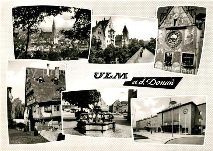 Ulm Donau Bahnhof Muenster Brunnen