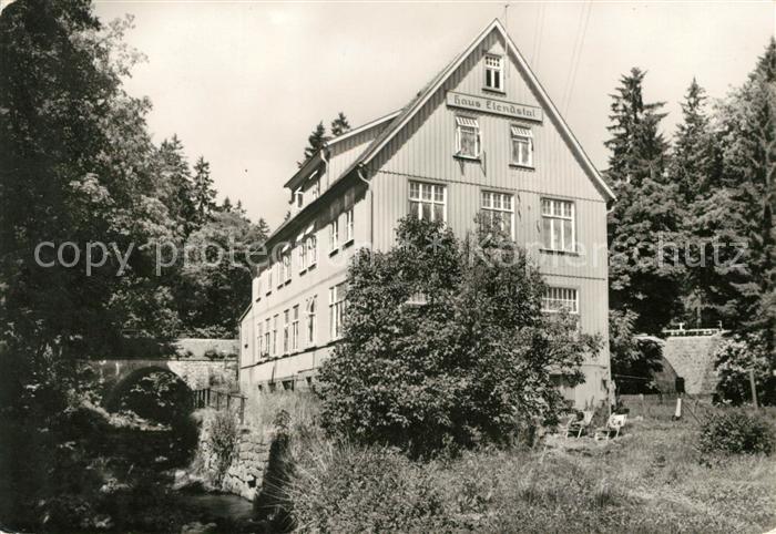 Elend Harz FDGB Erholungsheim Donass Haus Elendstal