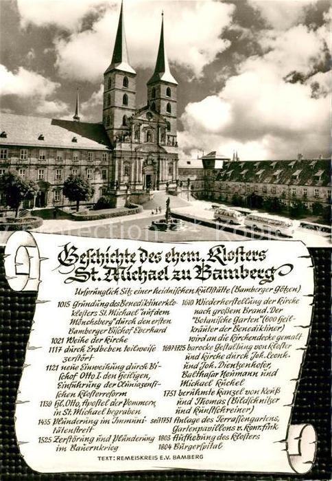 Bamberg Kloster Sankt Michael Geschichte
