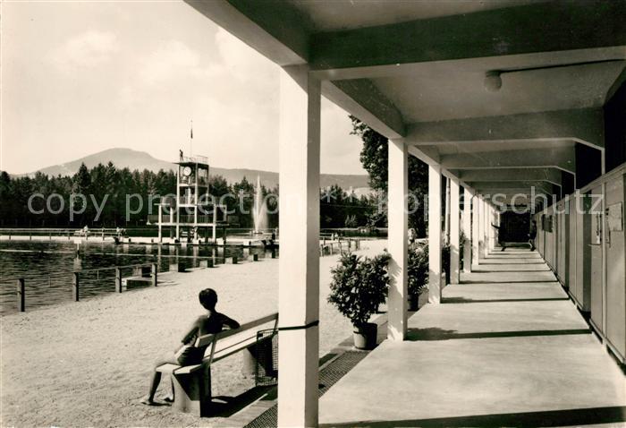 Grossschoenau Sachsen Waldstrandbad