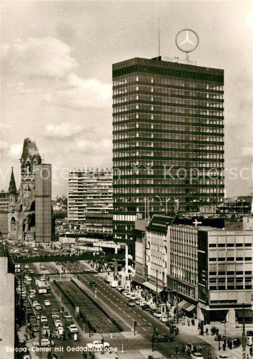 BERLIN CITY Europa Center Gedaechtniskirche
