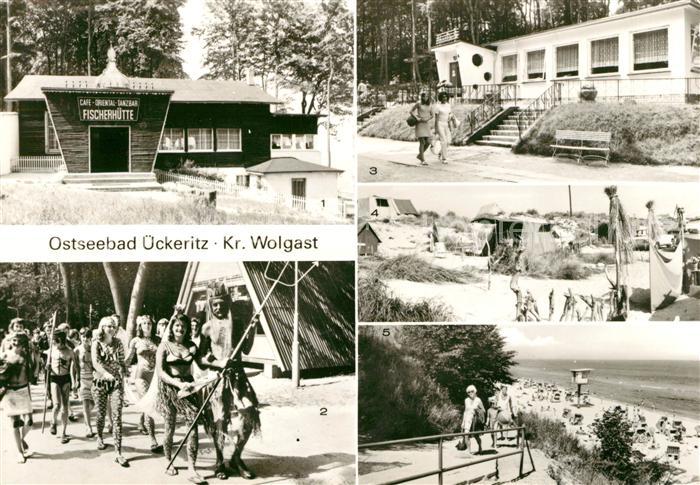 ueckeritz Usedom Fischerhuette Neptunfest Strandklause Campingplatz A53 Strand