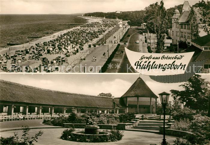 Kuehlungsborn Ostseebad Strandpromenade