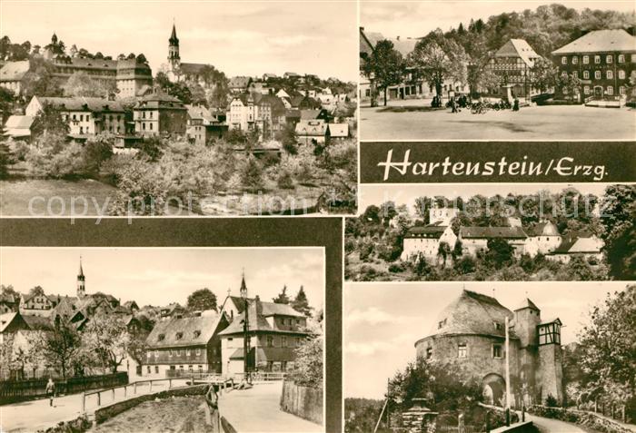 Hartenstein Zwickau Burg Stadtansichten