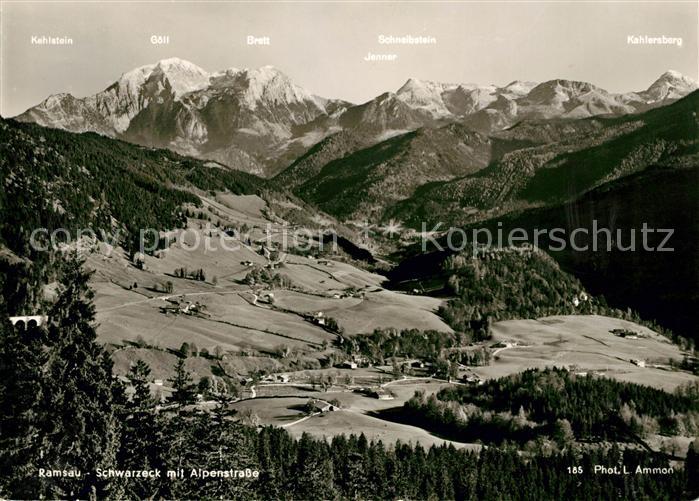 Ramsau Berchtesgaden Schwarzeck Alpenstrasse