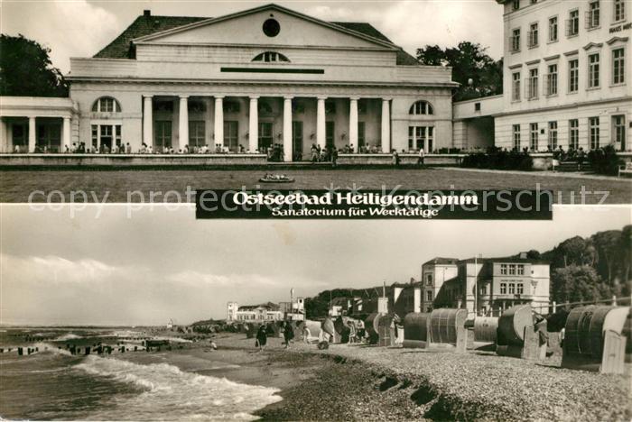Heiligendamm Ostseebad Sanatorium fuer Werktaetige Strand