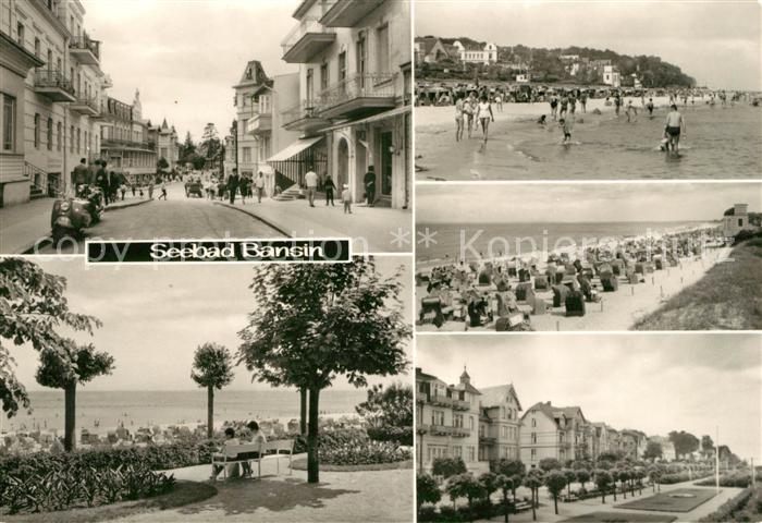 Bansin Ostseebad Strand Uferpromenade