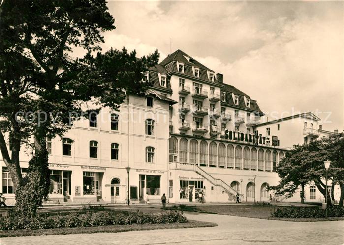 Heringsdorf Ostseebad Usedom FDGB Erholungsheim Solidaritaet