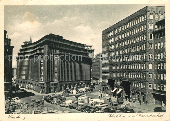 Hamburg Schilehaus Sprinkenhof