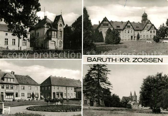 Baruth Mark Park Schloss Rathaus