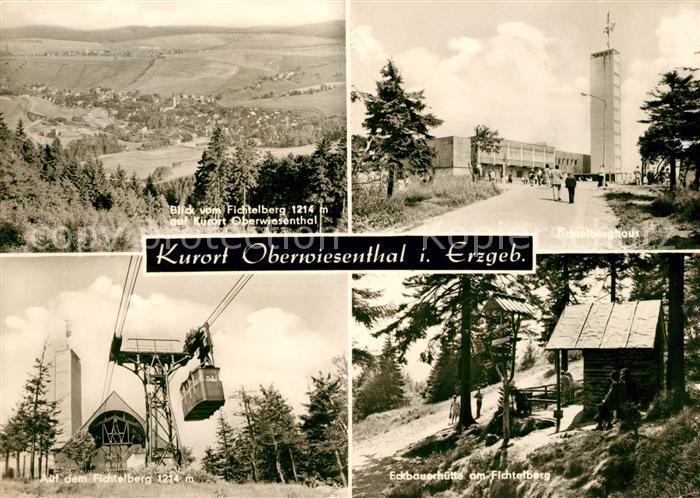 Oberwiesenthal Erzgebirge Fichtelberghaus Seilbahn Eckbauerhuette