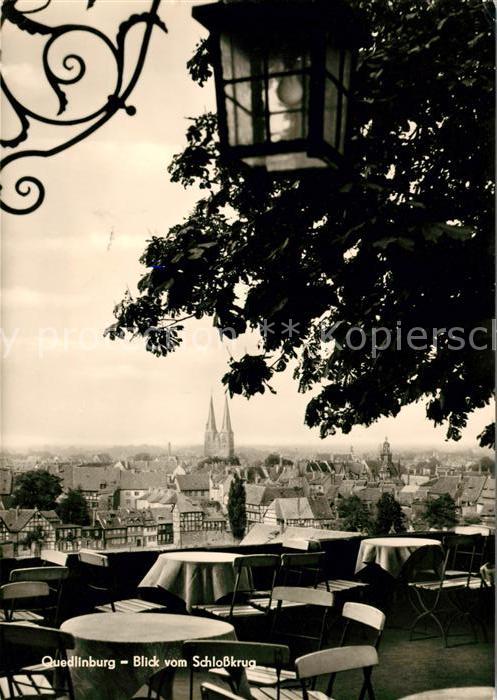 Quedlinburg Harz Schloss Panorama