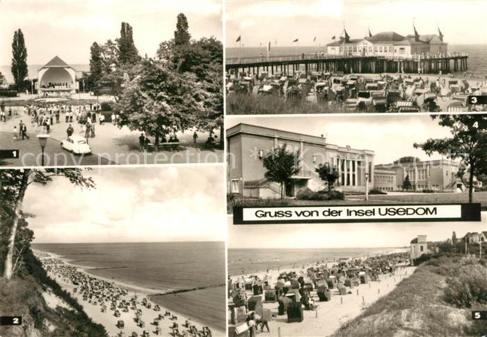 Insel Usedom Seebad Heringsdorf Koserow Ahlbeck Bansin Zinnowitz