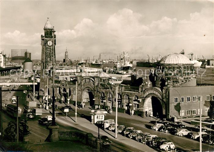Hamburg Sankt Pauli Landungsbruecken