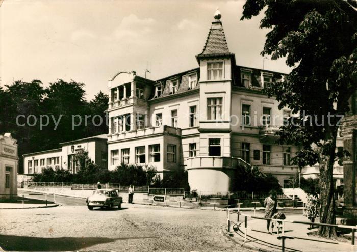 Bansin Ostseebad FDGB Erholungsheim Julian Marchlewski