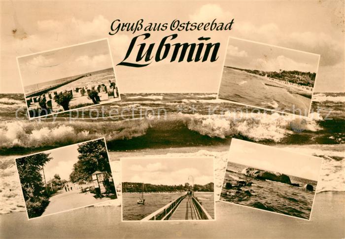 Lubmin Ostseebad Strand Steg Panoramen